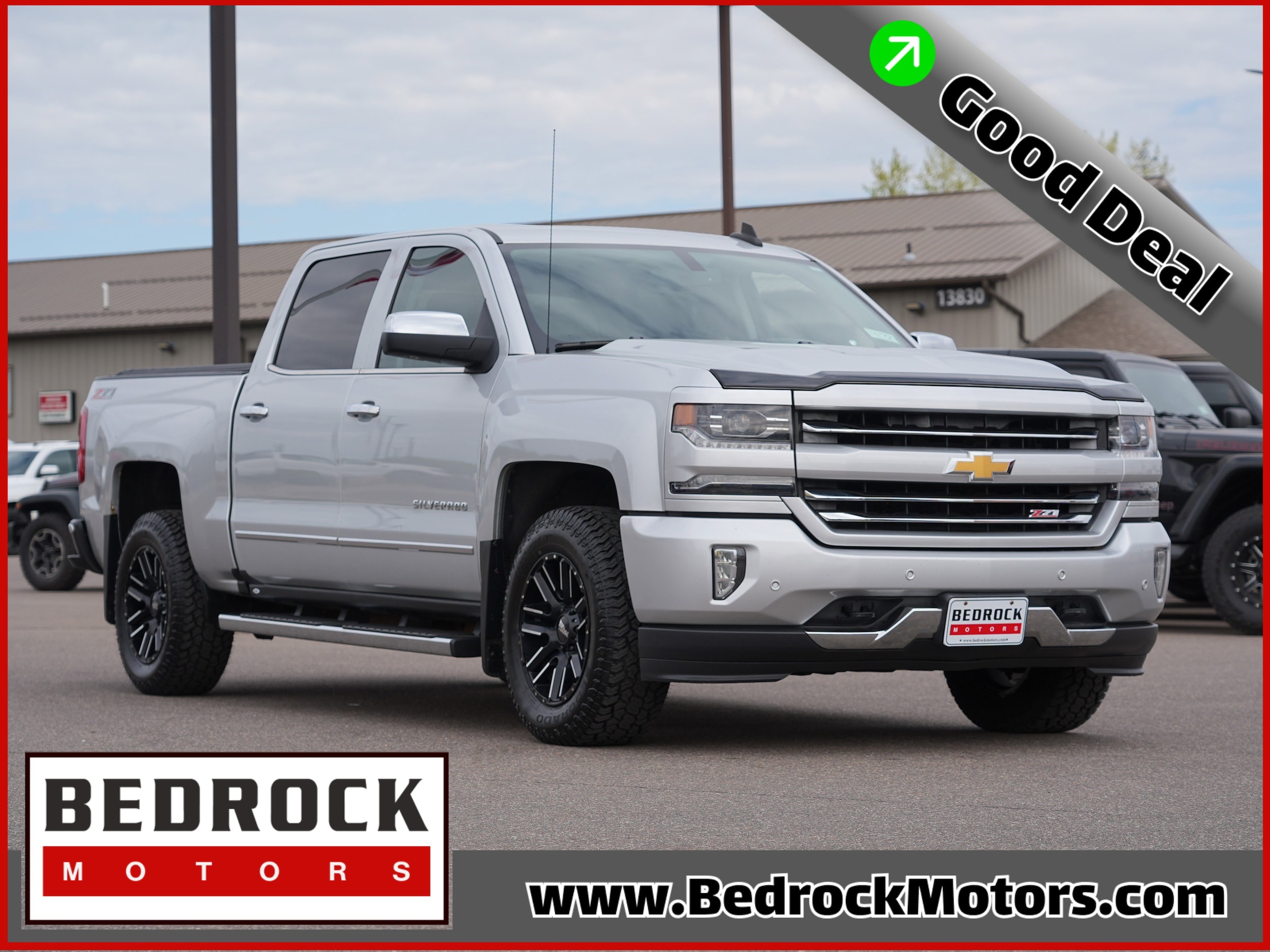 2016 Chevrolet Silverado 1500 LTZ 4X4 Crew Cab Short Box w/R8J's photo