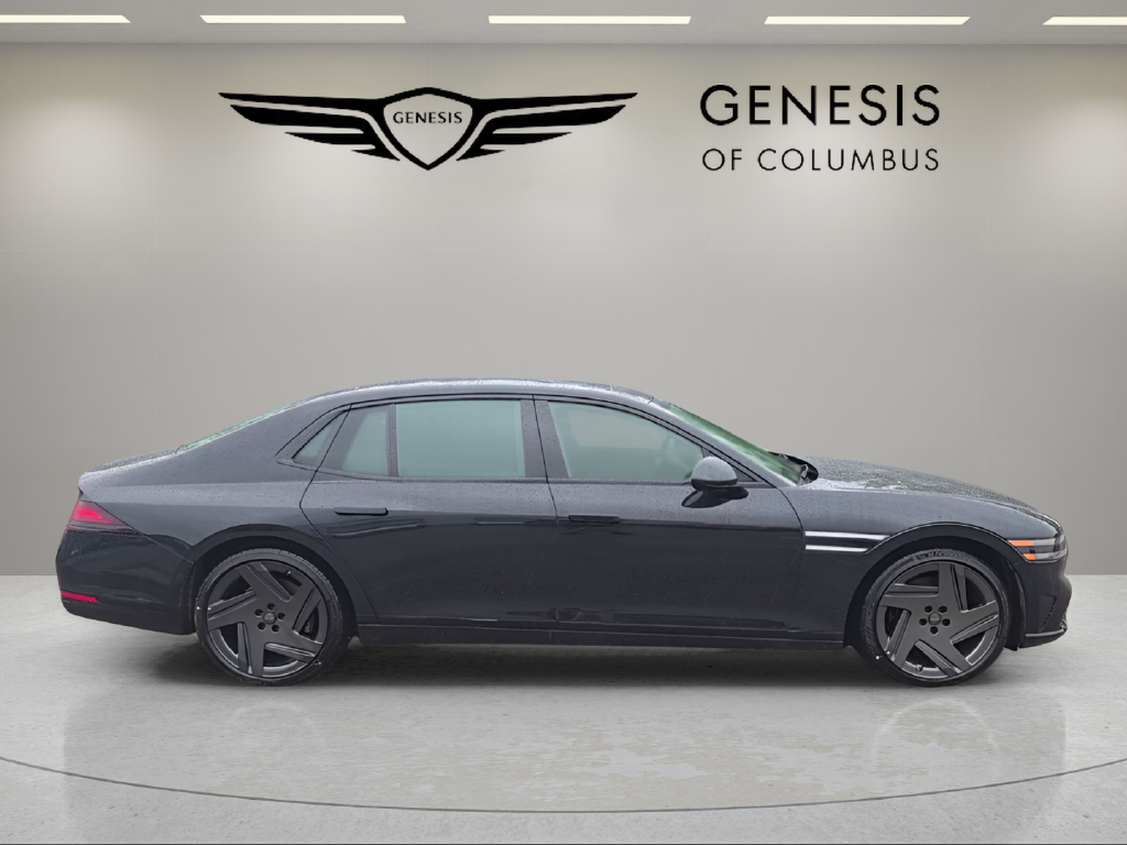 New 2026 Genesis G90 3.5T e-SC Prestige Black Sedan
