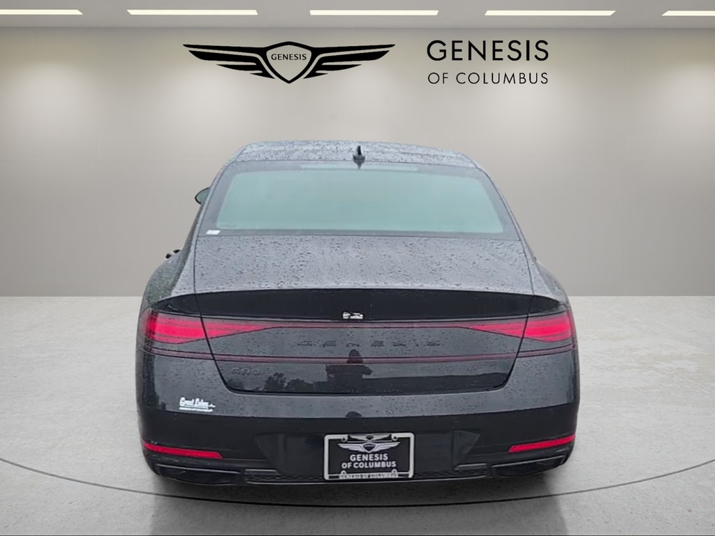 New 2026 Genesis G90 3.5T e-SC Prestige Black Sedan