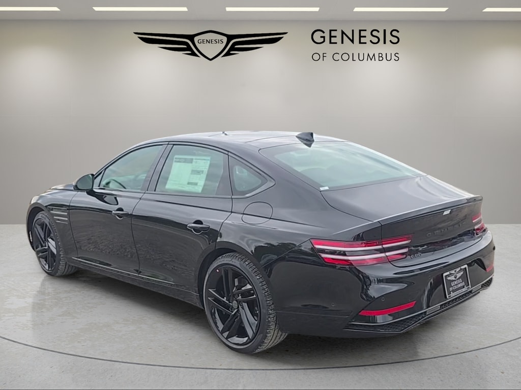 New 2026 Genesis G80 3.5T Prestige Black Sedan