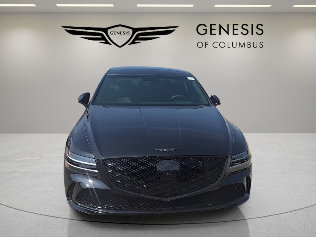 New 2027 Genesis G80 3.5T Prestige Black Sedan