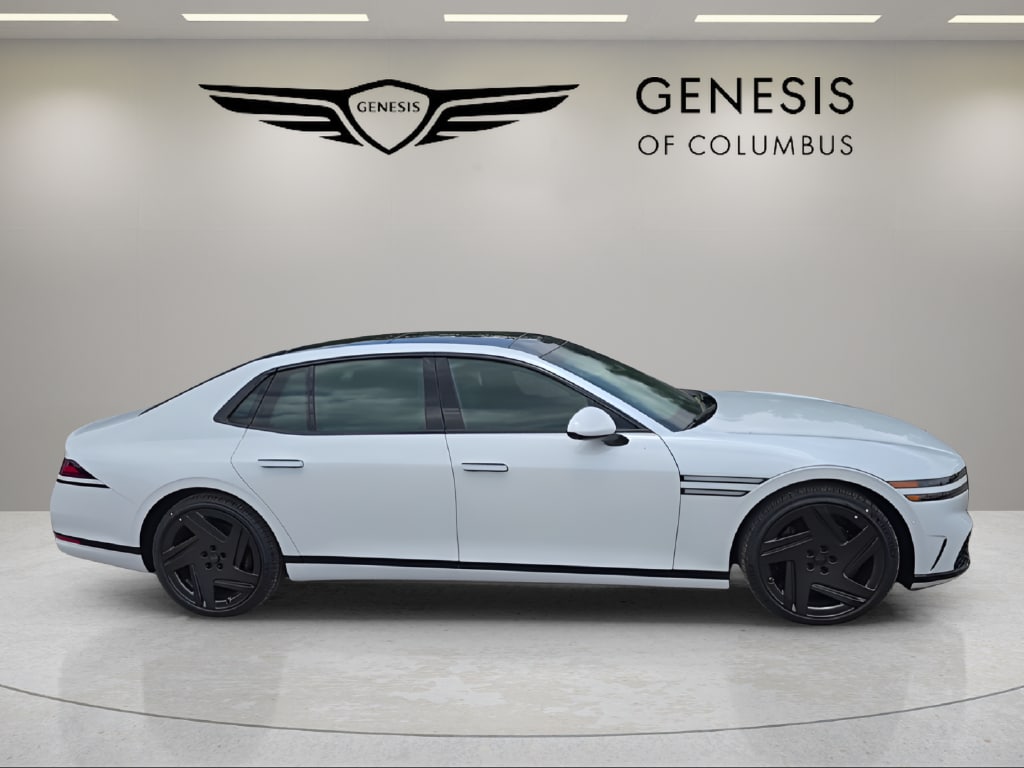 New 2026 Genesis G90 3.5T e-SC Prestige Black Sedan