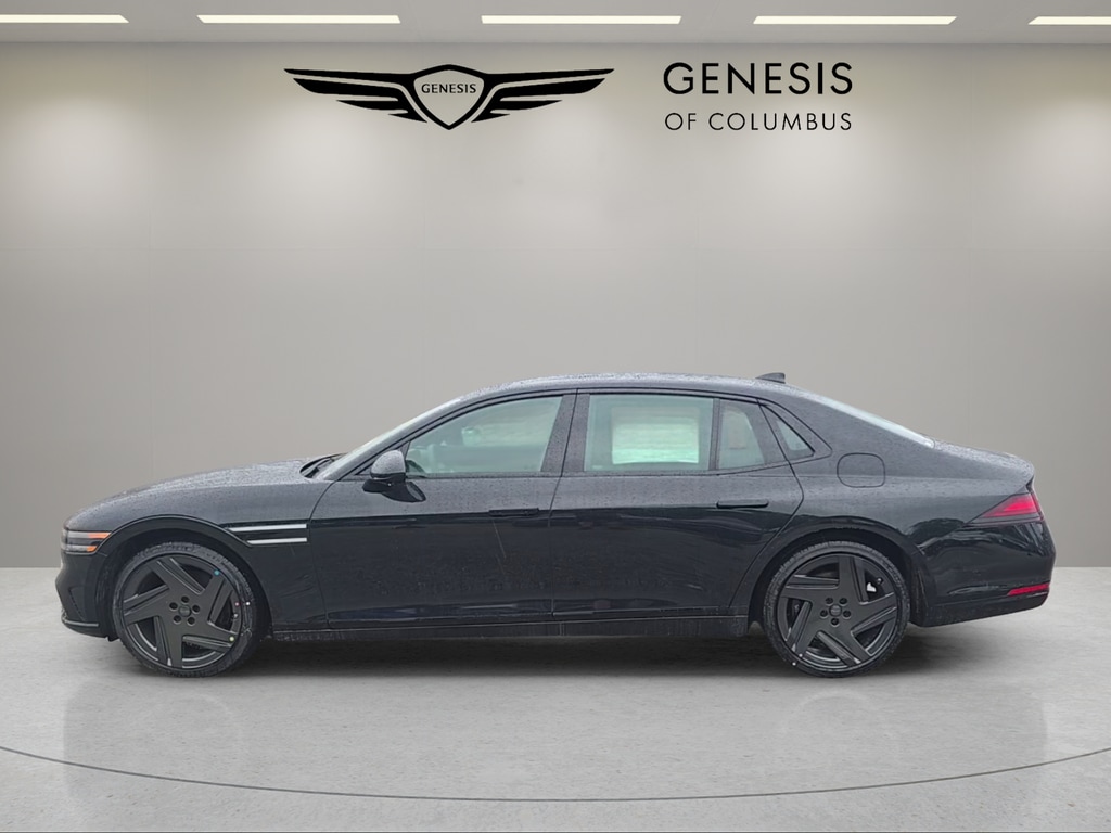New 2026 Genesis G90 3.5T e-SC Prestige Black Sedan