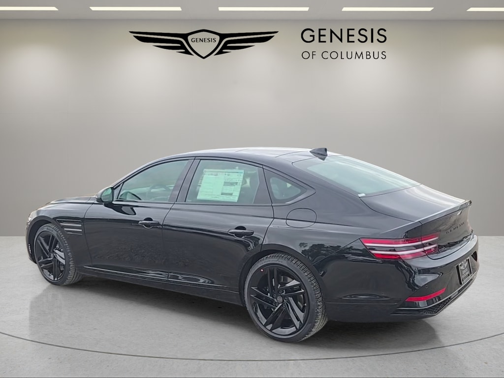 New 2026 Genesis G80 3.5T Prestige Black Sedan