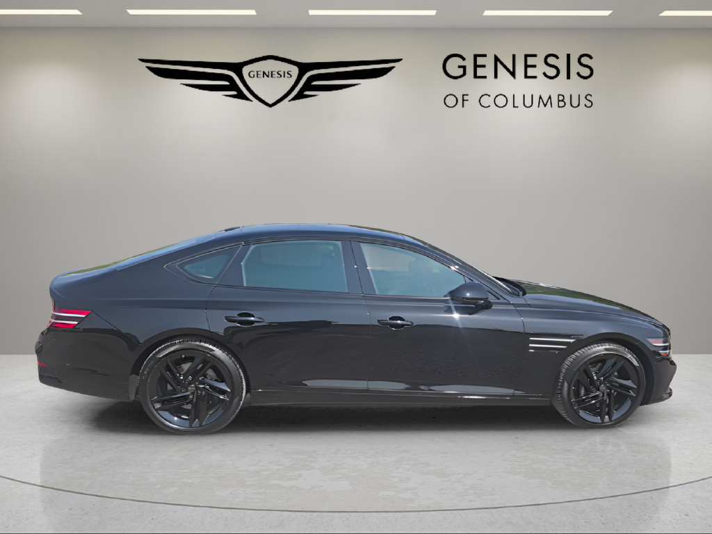 New 2027 Genesis G80 3.5T Prestige Black Sedan