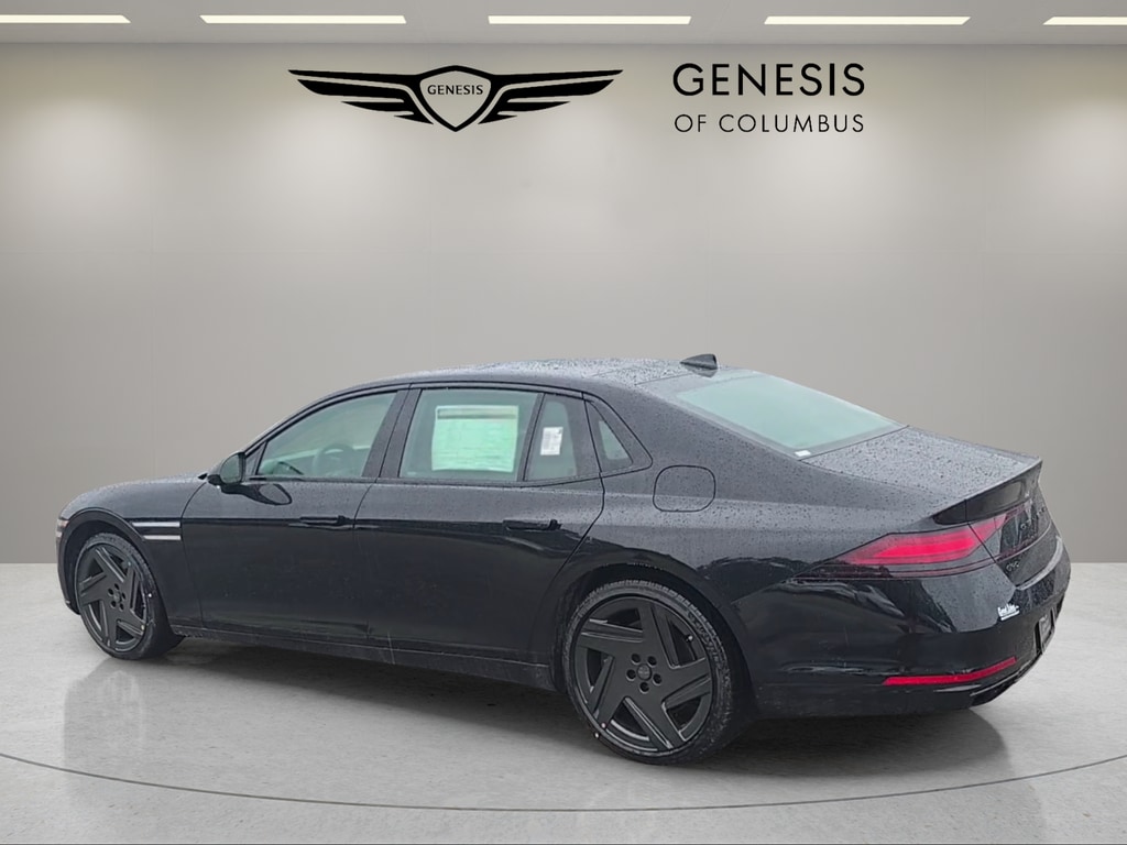 New 2026 Genesis G90 3.5T e-SC Prestige Black Sedan