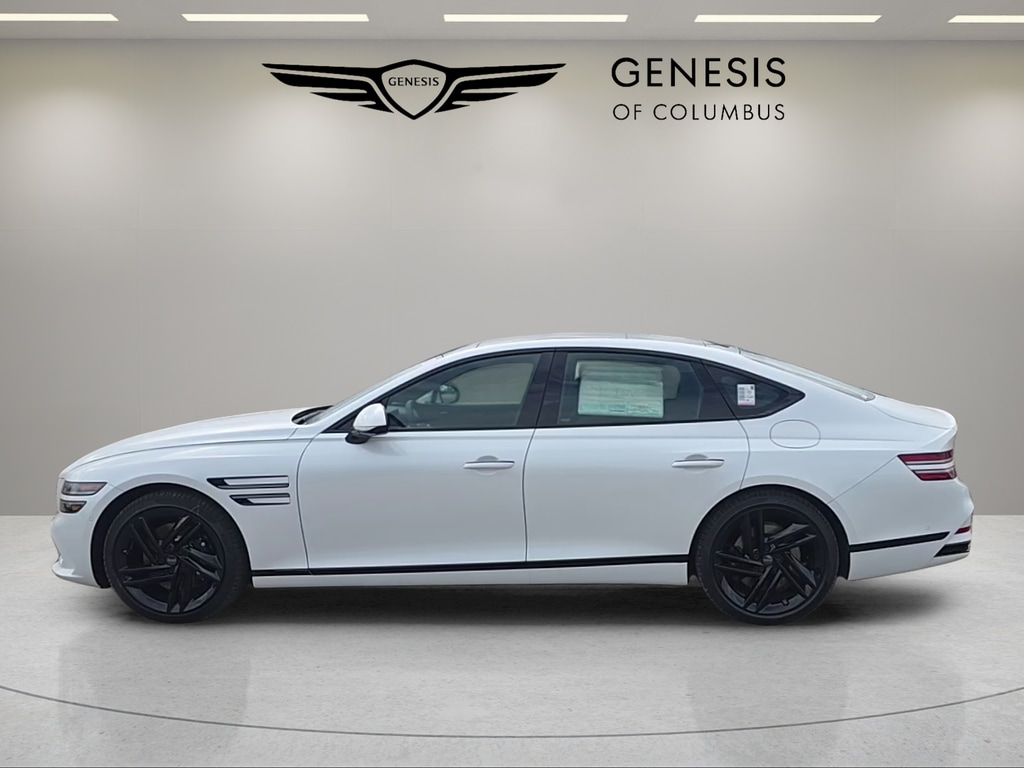 New 2026 Genesis G80 3.5T Prestige Black Sedan
