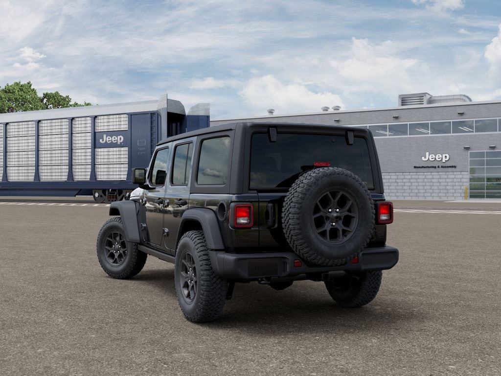 New 2026 Jeep Wrangler 4-DOOR WILLYS Sport Utility