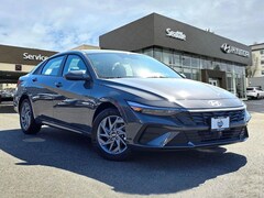 2026 Hyundai Elantra Hybrid Blue Sedan