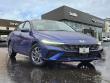 New 2026 Hyundai Elantra Hybrid Blue Sedan