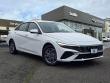 New 2026 Hyundai Elantra Hybrid Blue Sedan