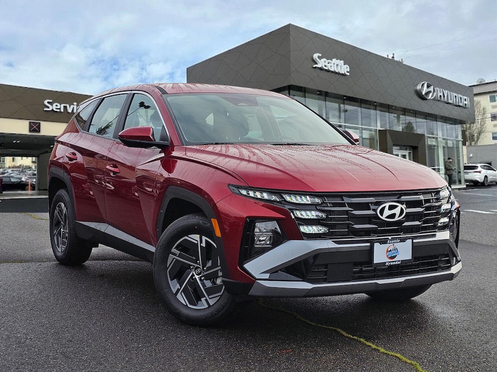 New 2026 Hyundai Tucson Hybrid Blue SUV