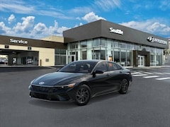 2026 Hyundai Elantra Hybrid Blue Sedan