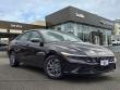 New 2026 Hyundai Elantra Hybrid Blue Sedan