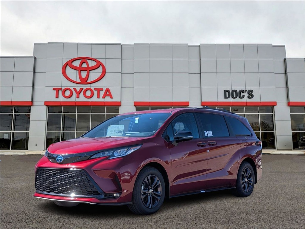 New 2025 Toyota Sienna XSE AWD 7-Passenger Van Passenger Van