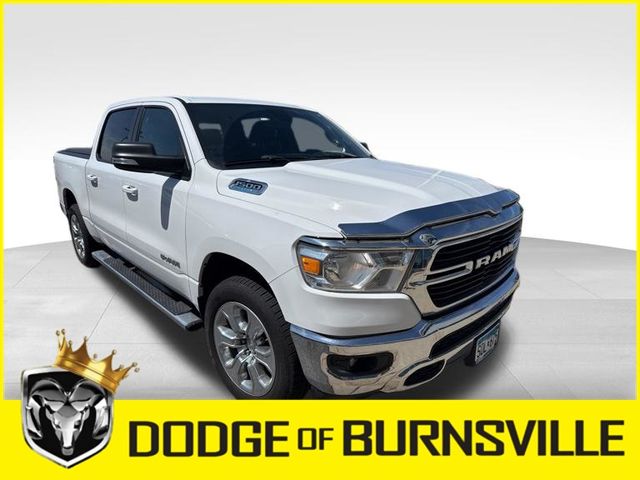 Used 2021 RAM Ram 1500 Pickup Big Horn/Lone Star with VIN 1C6RRFFG1MN605536 for sale in Burnsville, Minnesota