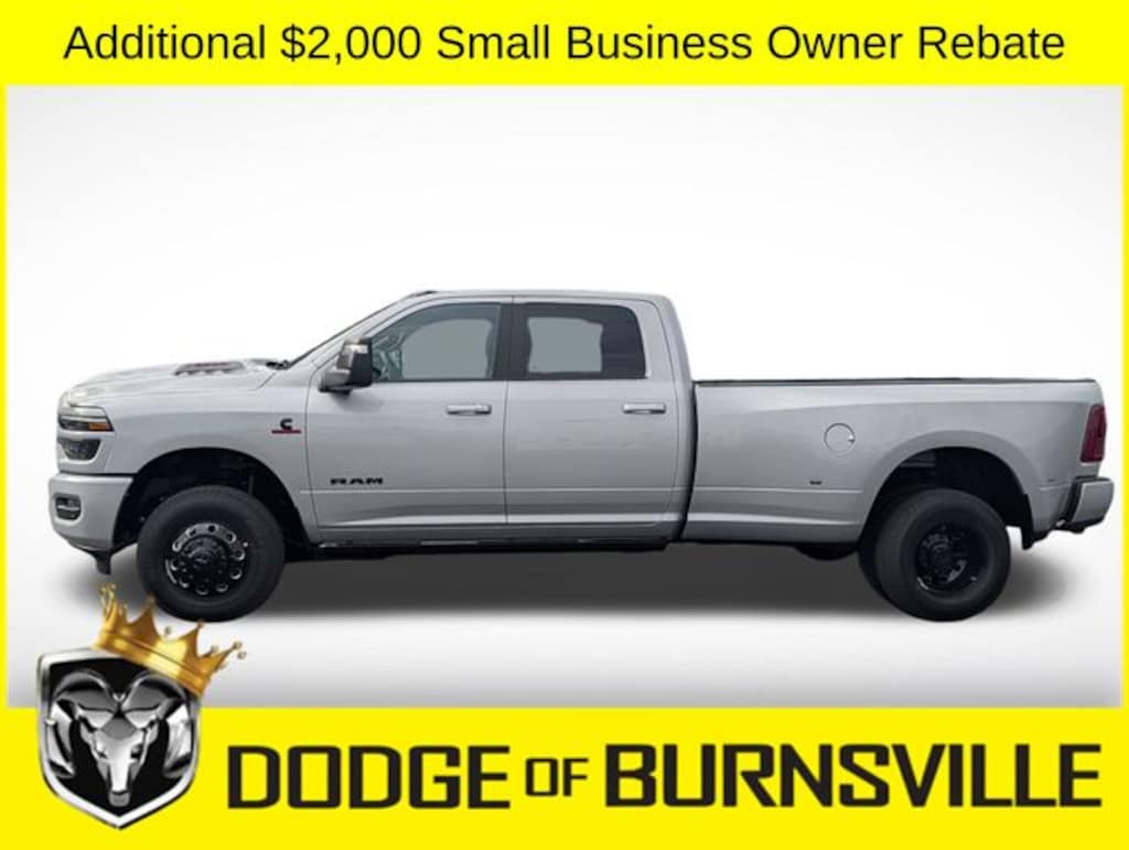 New 2026 Ram 3500 LARAMIE CREW CAB 4X4 8' BOX Pickup