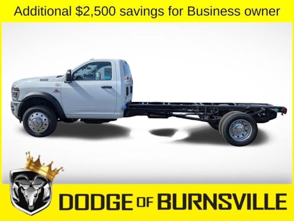 New 2026 Ram 5500 TRADESMAN CHASSIS REGULAR CAB 4X4 108' CA Pickup
