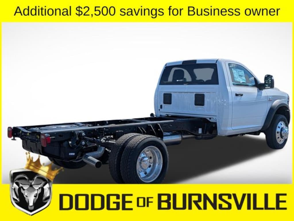 New 2026 Ram 5500 TRADESMAN CHASSIS REGULAR CAB 4X4 84' CA Pickup