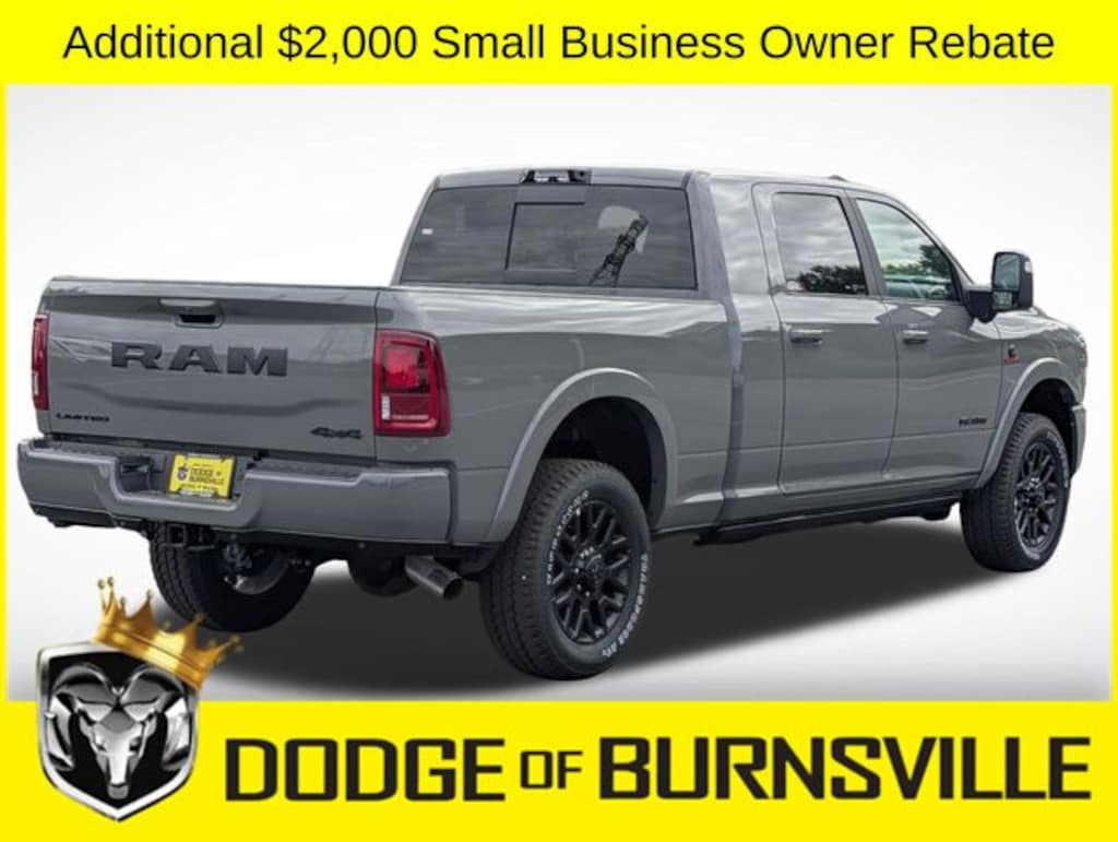 New 2026 Ram 3500 LIMITED MEGA CAB 4X4 6'4 BOX Pickup