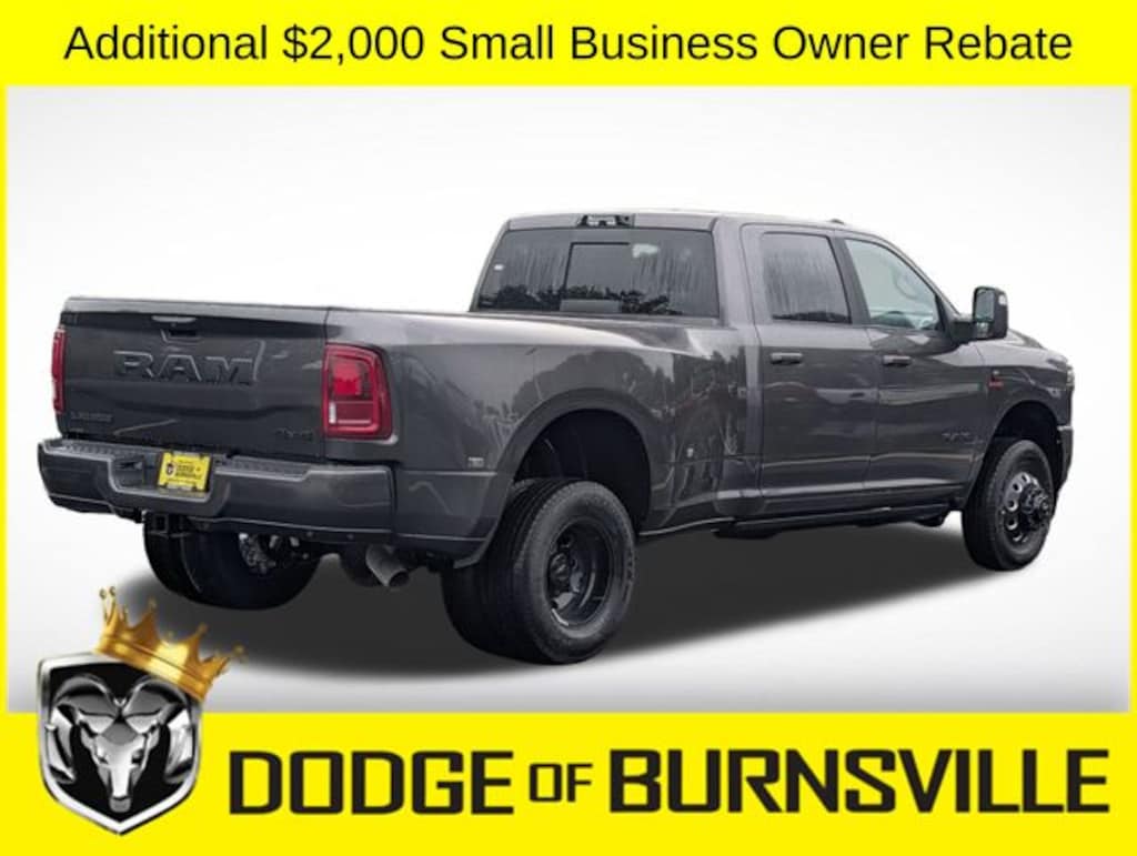 New 2026 Ram 3500 LARAMIE CREW CAB 4X4 8' BOX Pickup