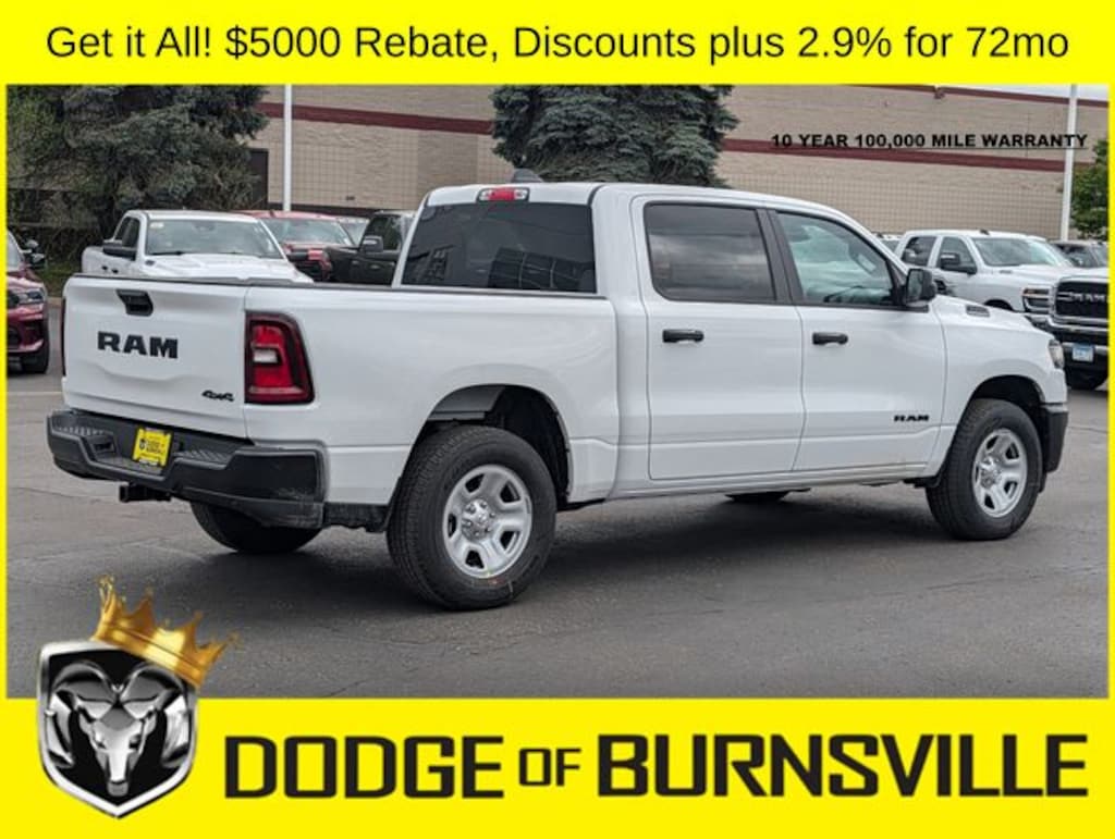 New 2026 Ram 1500 TRADESMAN CREW CAB 4X4 5'7 BOX Pickup