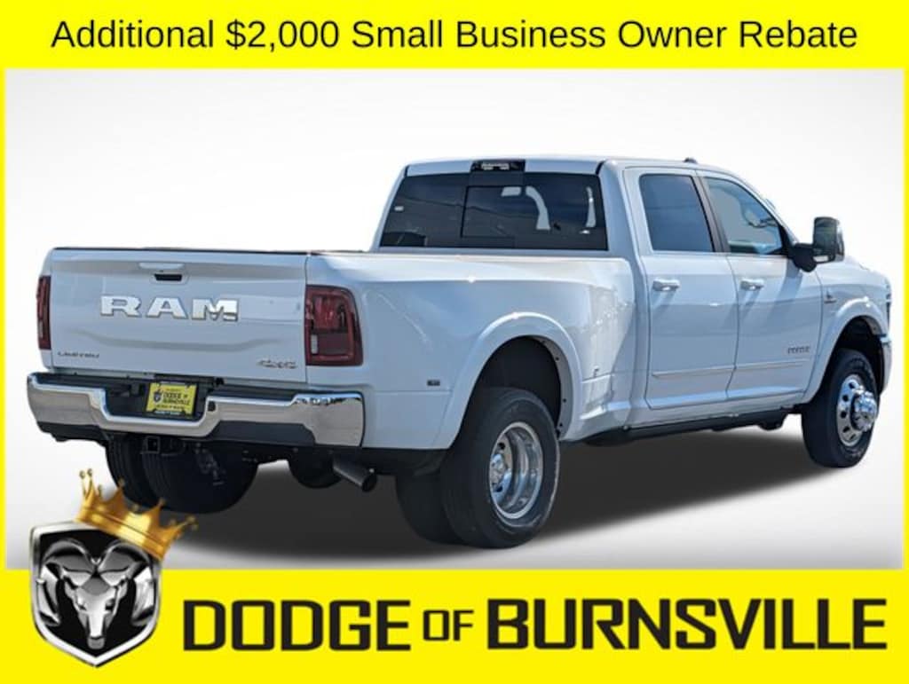 New 2026 Ram 3500 LIMITED CREW CAB 4X4 8' BOX Pickup