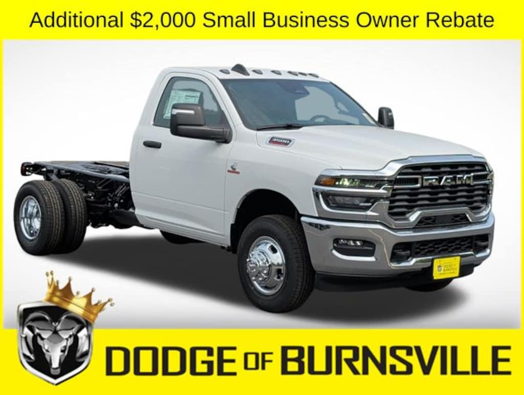 New 2026 Ram 3500 TRADESMAN CHASSIS REGULAR CAB 4X4 60' CA Pickup