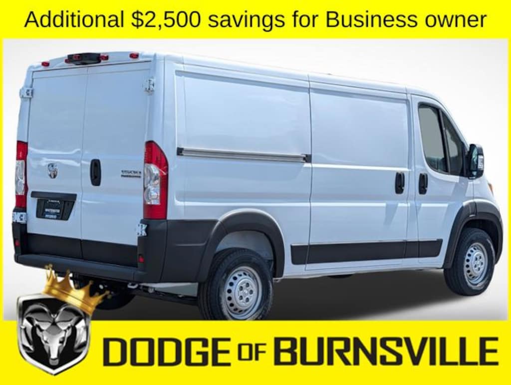 New 2026 Ram ProMaster PROMASTER 2500 TRADESMAN CARGO VAN HIGH ROOF 159' Cargo Van