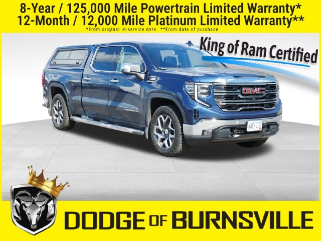 Used 2022 GMC Sierra 1500 SLT with VIN 1GTUUDET2NZ549864 for sale in Burnsville, Minnesota