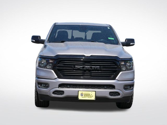 Used 2021 RAM Ram 1500 Pickup Big Horn/Lone Star with VIN 1C6SRFFT8MN649967 for sale in Burnsville, Minnesota
