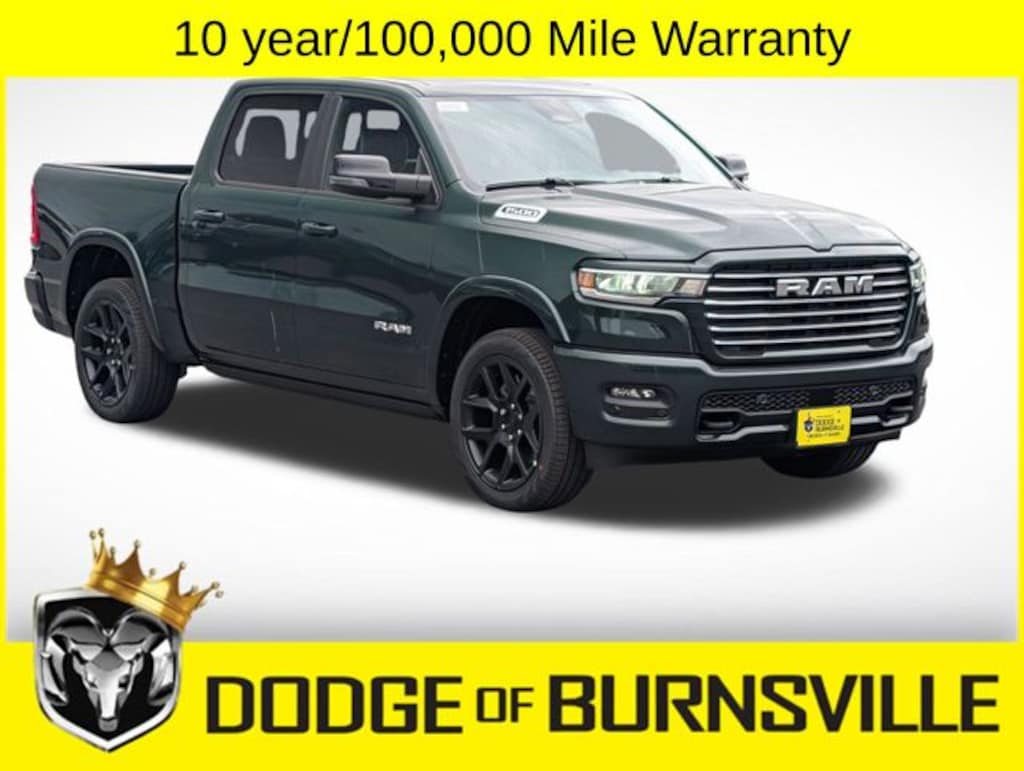 New 2026 Ram 1500 LARAMIE CREW CAB 4X4 5'7 BOX Pickup