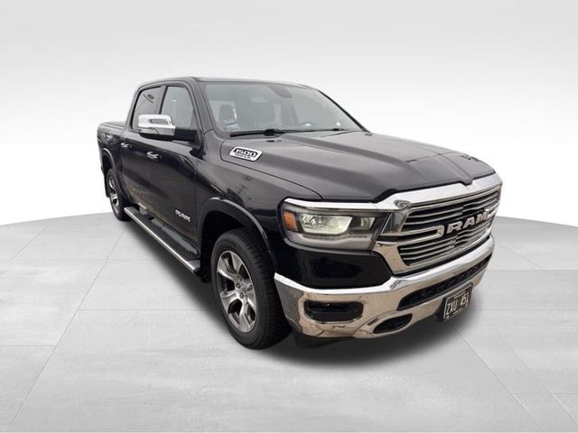 Used 2019 RAM Ram 1500 Pickup Laramie with VIN 1C6SRFJT6KN677920 for sale in Burnsville, Minnesota