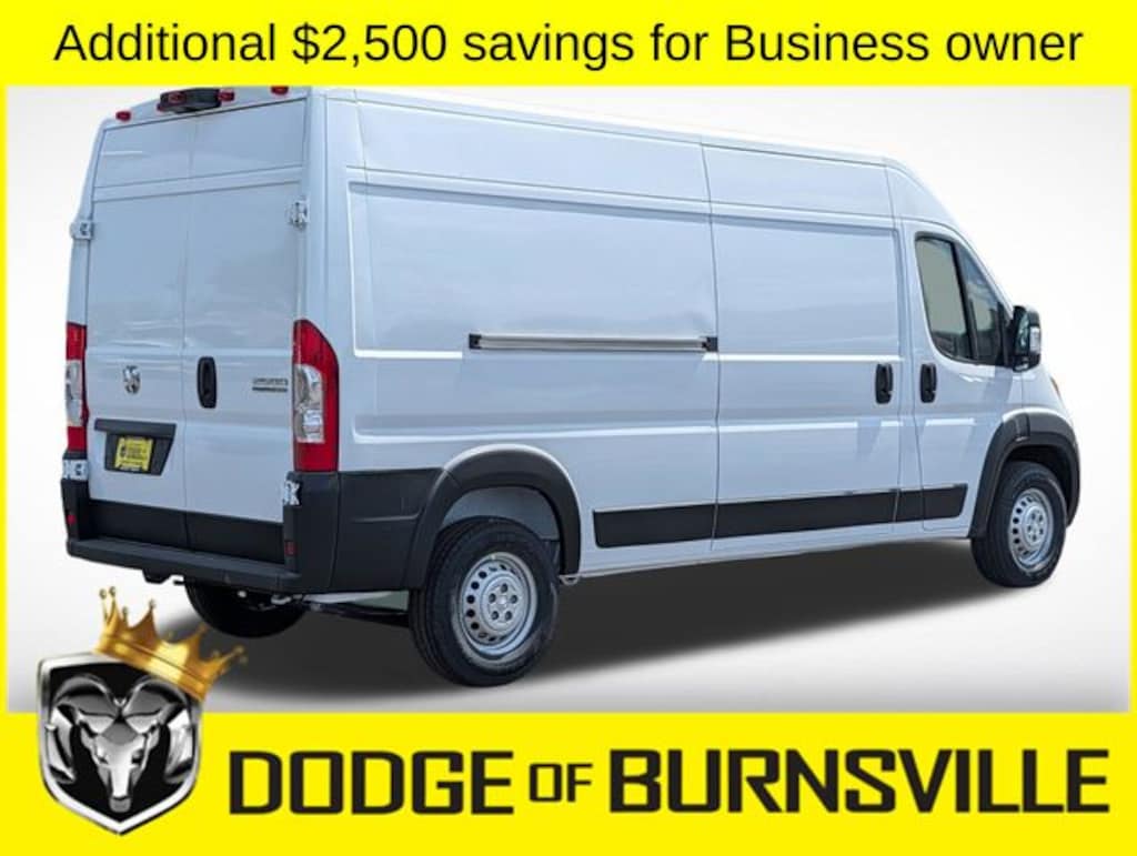 New 2026 Ram ProMaster PROMASTER 2500 TRADESMAN CARGO VAN HIGH ROOF 159' Cargo Van