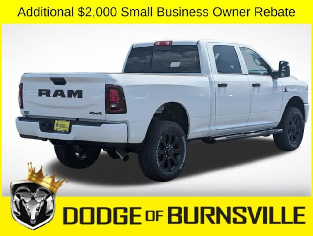 New 2026 Ram 2500 BLACK EXPRESS CREW CAB 4X4 6'4 BOX Pickup