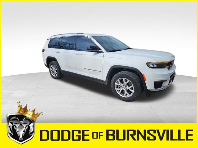 Used 2021 Jeep Grand Cherokee L Limited with VIN 1C4RJKBG6M8206974 for sale in Burnsville, Minnesota