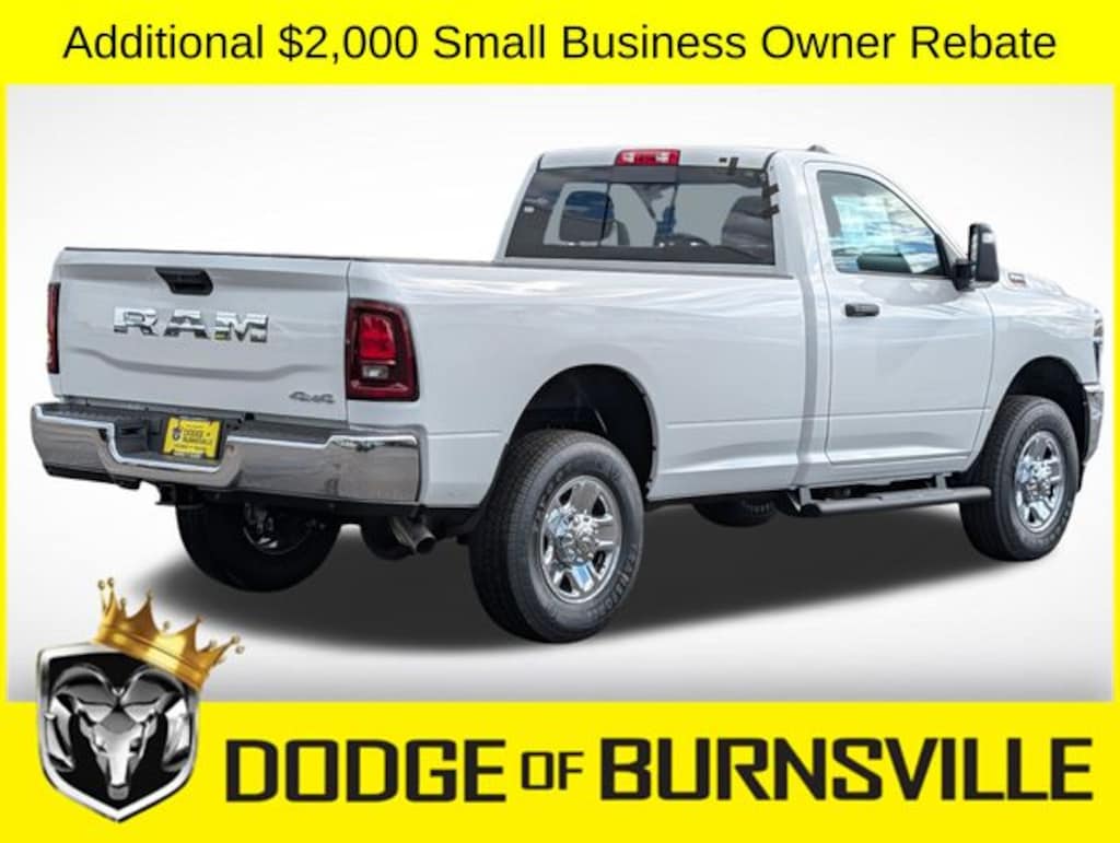 New 2026 Ram 3500 TRADESMAN REGULAR CAB 4X4 8' BOX Pickup