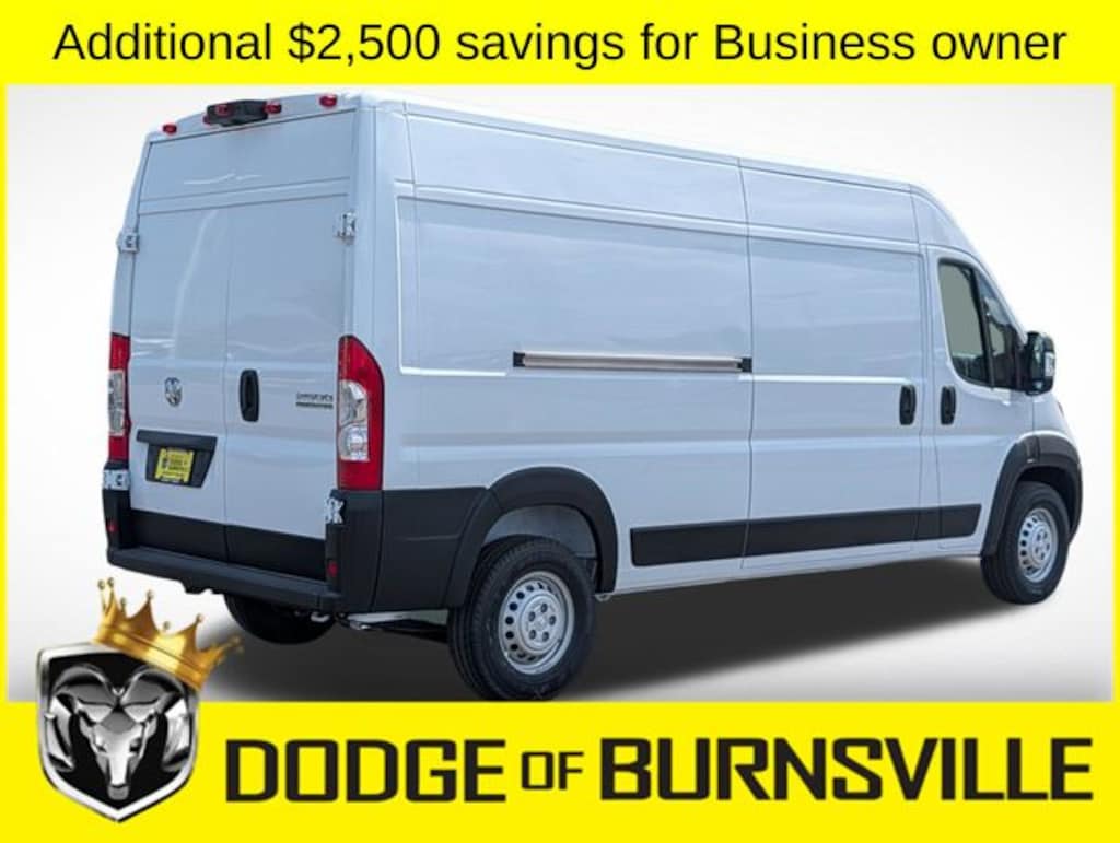 New 2026 Ram ProMaster PROMASTER 2500 TRADESMAN CARGO VAN HIGH ROOF 159' Cargo Van