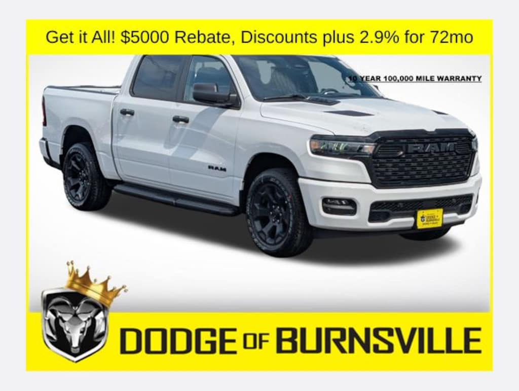 New 2026 Ram 1500 EXPRESS CREW CAB 4X4 5'7 BOX Pickup