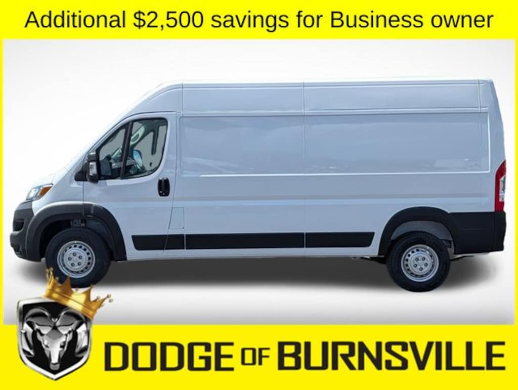 New 2026 Ram ProMaster PROMASTER 2500 TRADESMAN CARGO VAN HIGH ROOF 159' Cargo Van