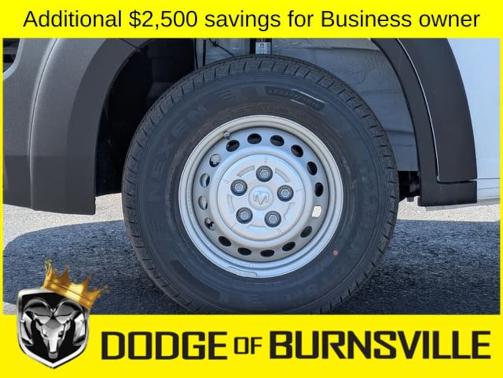 New 2026 Ram ProMaster PROMASTER 2500 TRADESMAN CARGO VAN HIGH ROOF 159' Cargo Van