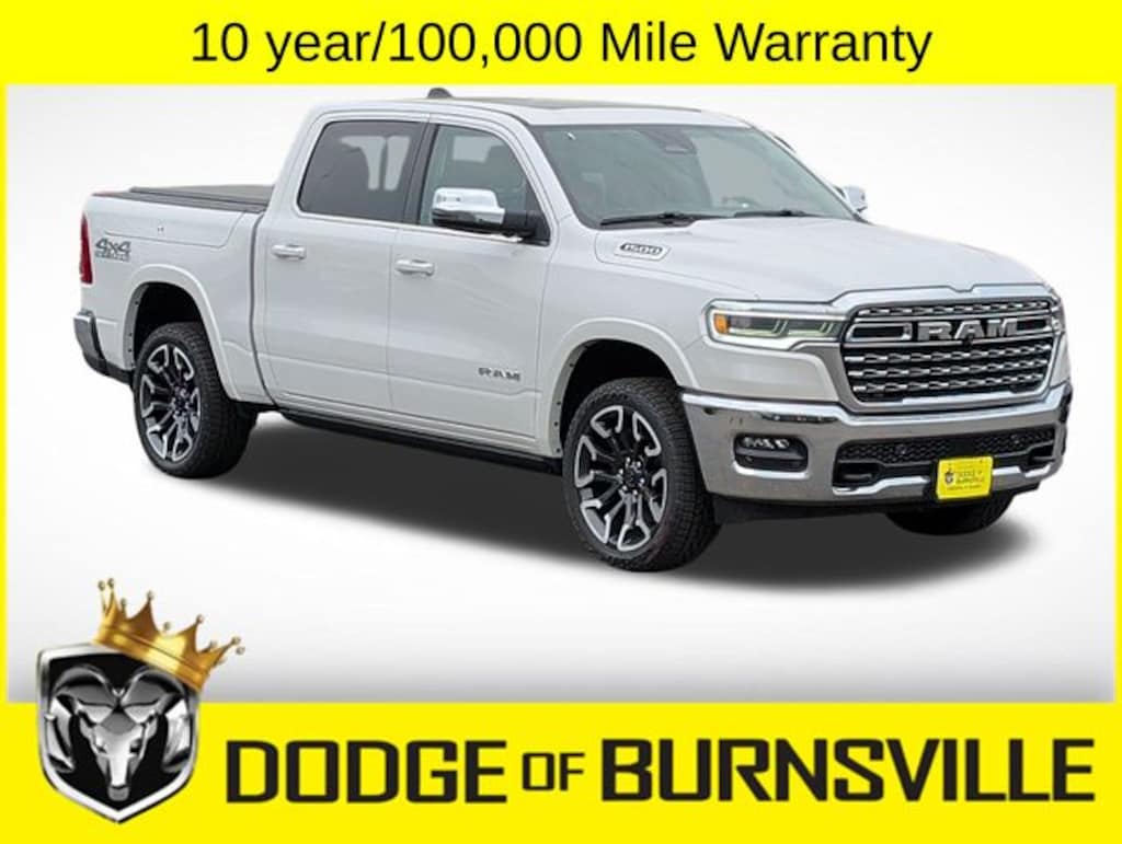 New 2026 Ram 1500 LIMITED LONGHORN CREW CAB 4X4 5'7 BOX Pickup