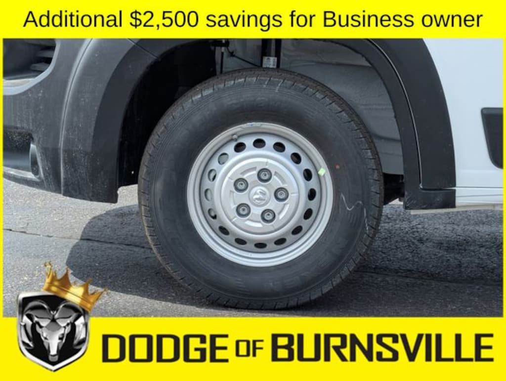 New 2026 Ram ProMaster PROMASTER 2500 TRADESMAN CARGO VAN HIGH ROOF 159' Cargo Van