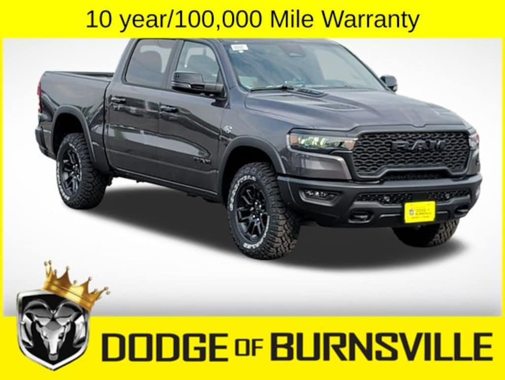 New 2026 Ram 1500 REBEL CREW CAB 4X4 5'7 BOX Pickup