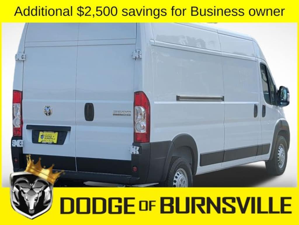 New 2026 Ram ProMaster PROMASTER 2500 TRADESMAN CARGO VAN HIGH ROOF 159' Cargo Van
