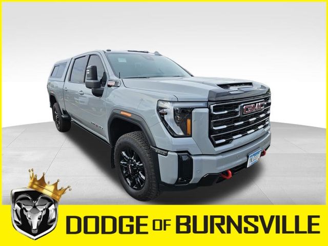 Used 2025 GMC Sierra 3500HD AT4 with VIN 1GT4UVEY3SF143946 for sale in Burnsville, Minnesota