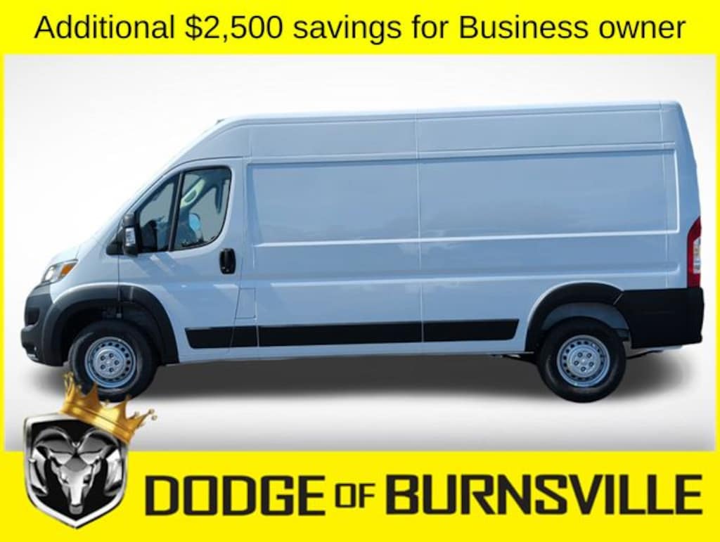 New 2026 Ram ProMaster PROMASTER 2500 TRADESMAN CARGO VAN HIGH ROOF 159' Cargo Van