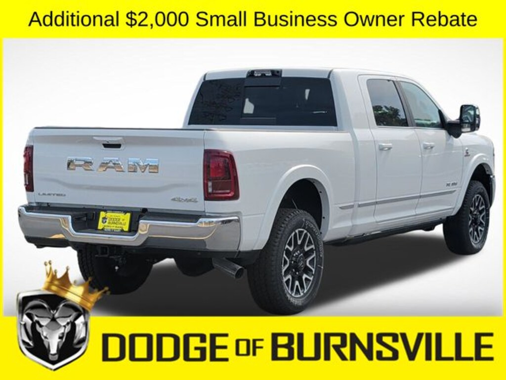 New 2026 Ram 3500 LIMITED MEGA CAB 4X4 6'4 BOX Pickup