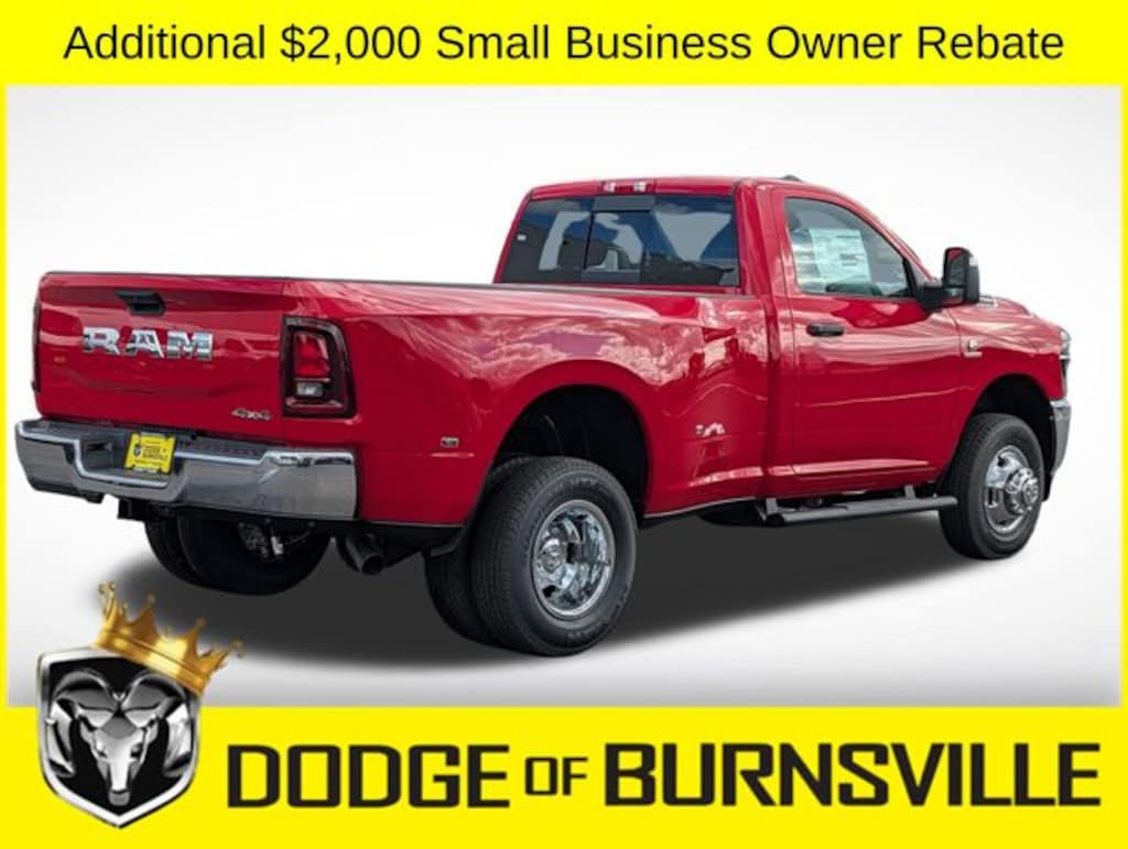New 2026 Ram 3500 TRADESMAN REGULAR CAB 4X4 8' BOX Pickup