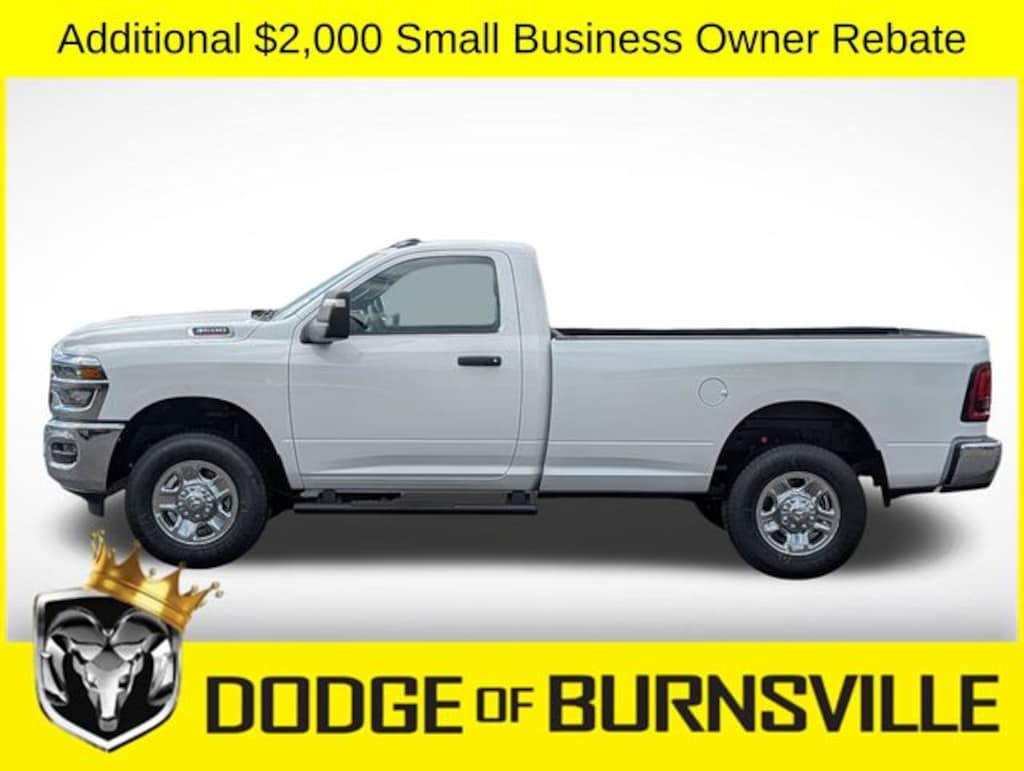New 2026 Ram 3500 TRADESMAN REGULAR CAB 4X4 8' BOX Pickup
